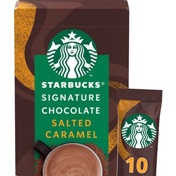 Chocolat en poudre Starbucks Signature Choco Caramel 10x22g