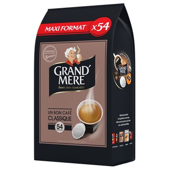 Café Dosettes Grand' Mère Classique - x54 - 356g