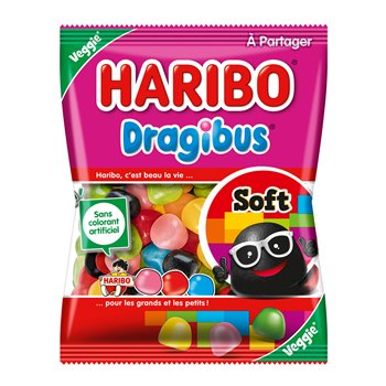 Haribo Bonbons Dragibus Soft - 300g