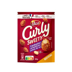 (01/03/24) Cacahuètes Curly Sweety Caramélisées - 150g