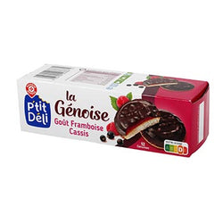 Génoises fourrées P'tit Déli Framboise cassis - 150g