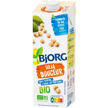 Boisson végétale Bio Bjorg Soja Douceur - 1L