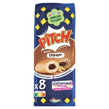 Brioche Pitch Chocolat x8 - 300g