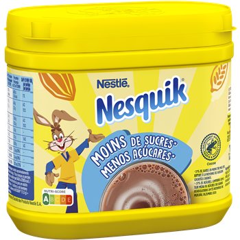 Chocolat en poudre Nesquik Moins de sucres 350g
