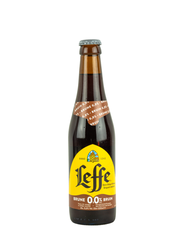LEFFE 0,0% brune 33cl