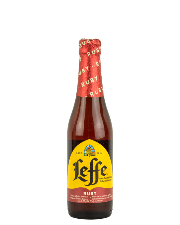 LEFFE bière abbaye Ruby 5% 33cl