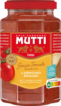 Sauce tomates et parmesan Mutti - 400g