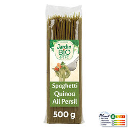 Spaghetti Jardin Bio Quinoa persil ail - 500g