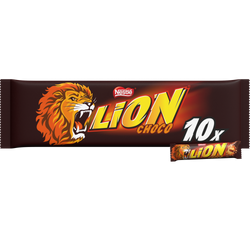Barres chocolatées Lion Nestlé 10 barres - 420g