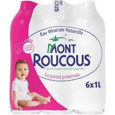 Eau minérale Mont Roucous 1L x6