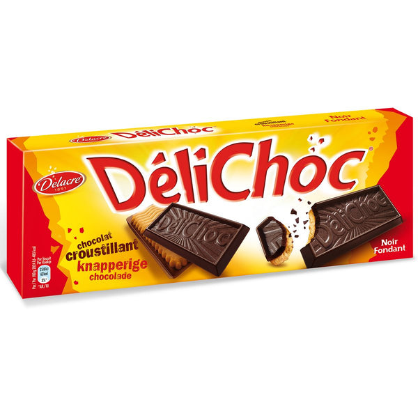 Délichoc Biscuits Chocolat noir 150g