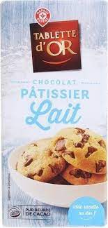 Chocolat Pâtissier Tablette dOr Lait - 170g